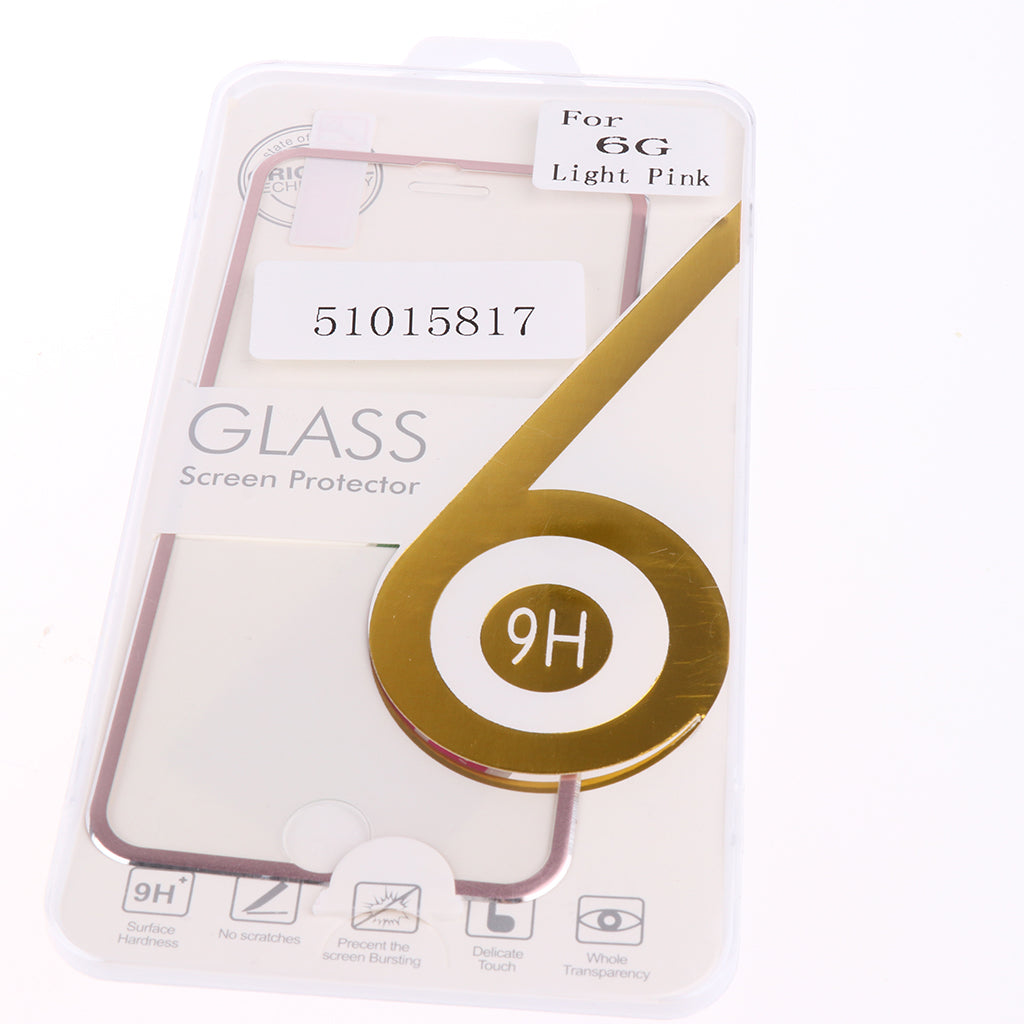 Tempered Glass Screen Protector Film For Apple iPhone6/6S 4.7inch rose gold