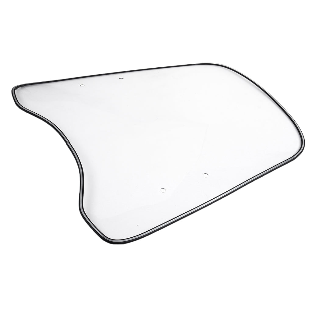 Windproof Clear Front PC Windshield Protector Shield For Motorcycle Scooter