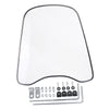 Windproof Clear Front PC Windshield Protector Shield For Motorcycle Scooter