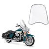 Windproof Clear Front PC Windshield Protector Shield For Motorcycle Scooter