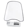 Windproof Clear Front PC Windshield Protector Shield For Motorcycle Scooter