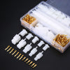 580pcs Cable Wire Connector 2 3 4 6 9Pin Terminal Plug Kits for Bike Car