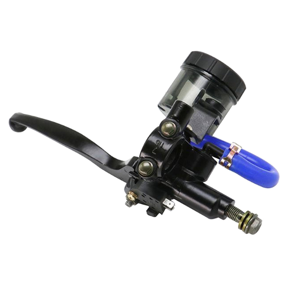 Motorcycle Hydraulic Brake Clutch Lever Assembly Round Oil Cup Fitting Left