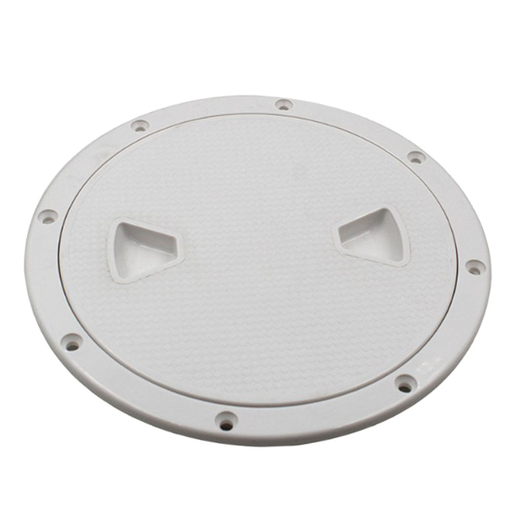 ABS Plastic White Non Slip 8" Deck Inspection Hatch For Yacht Marine Boating