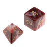 Load image into Gallery viewer, 7 Pieces Acrylic Polyhedral Dice Set Table Game Party Games Red White