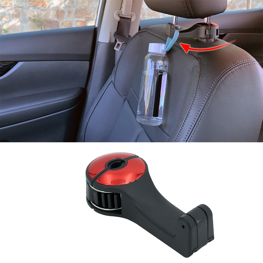 Universal Auto Car Seat Back Hook with Phone Holder Backseat Storage for Bag