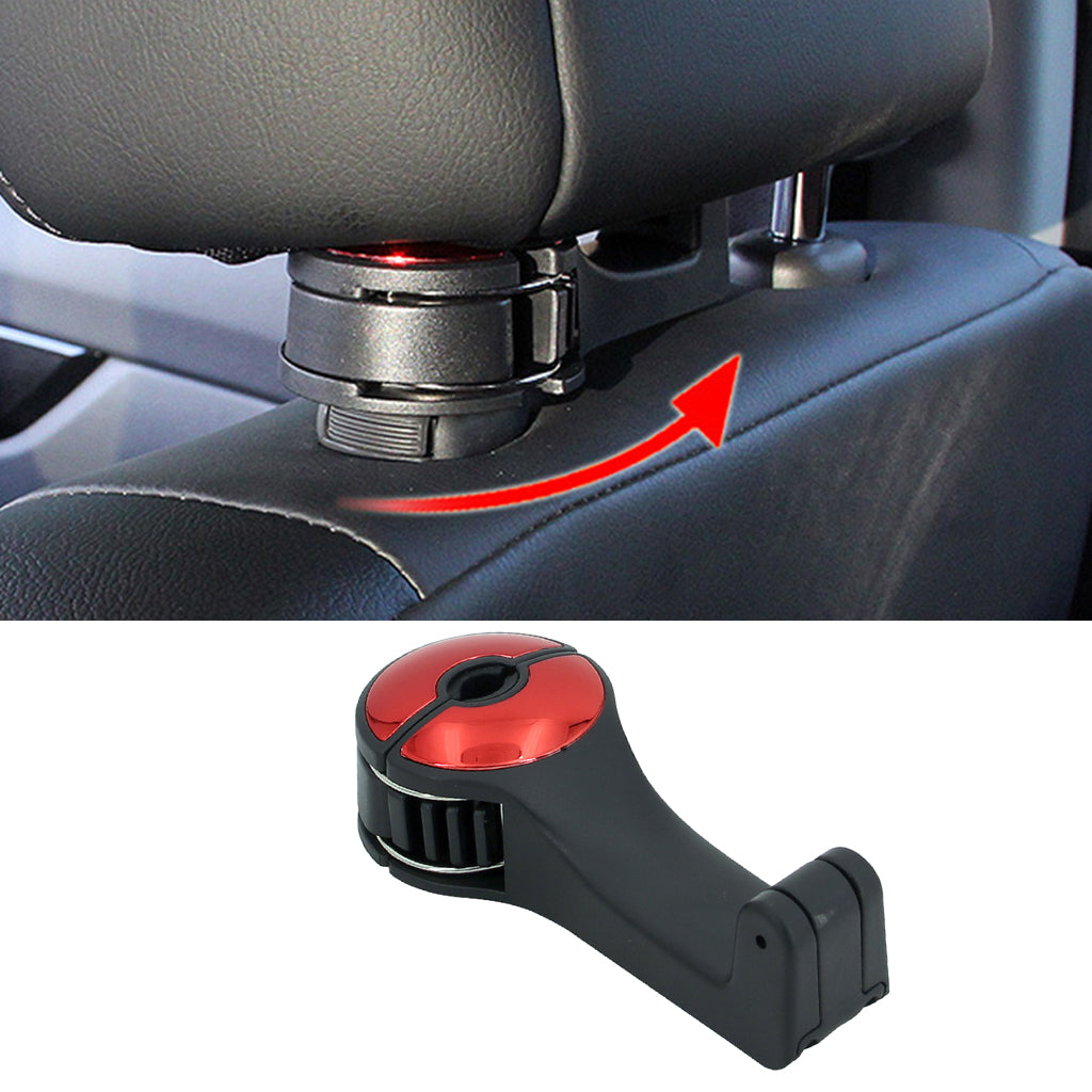 Universal Auto Car Seat Back Hook with Phone Holder Backseat Storage for Bag