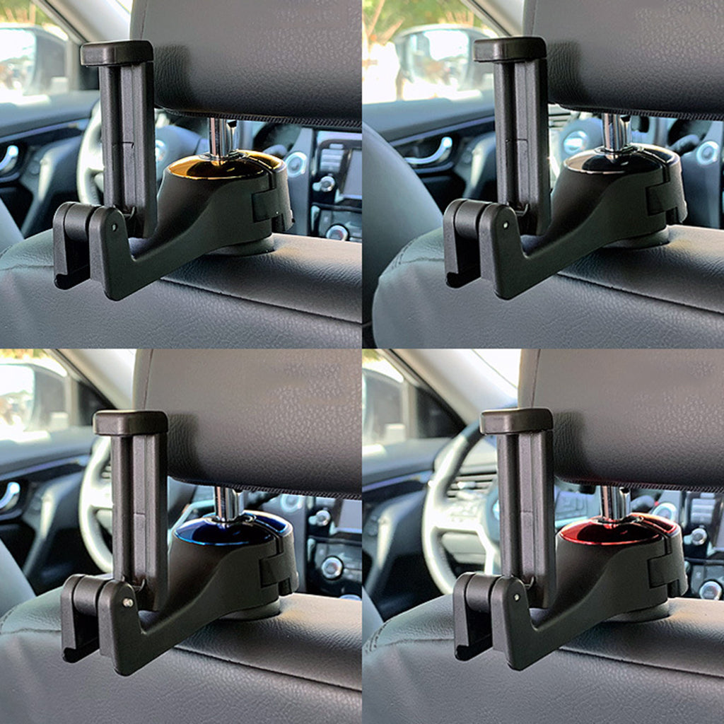 Universal Auto Car Seat Back Hook with Phone Holder Backseat Storage for Bag