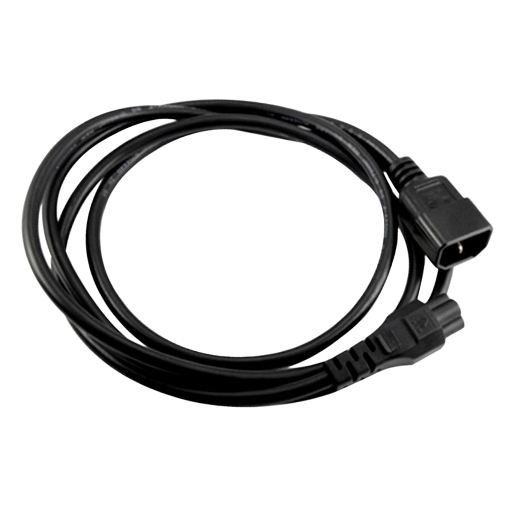 3 Pin to Micky IEC 320 C14 to C5 AC Power Extension Cord IEC320 for PDU UPS