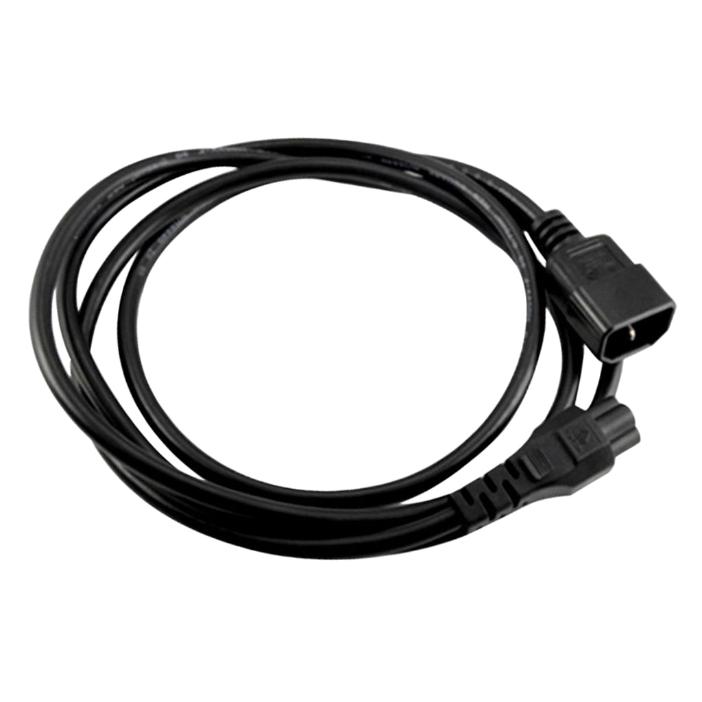 3 Pin to Micky IEC 320 C14 to C5 AC Power Extension Cord IEC320 for PDU UPS