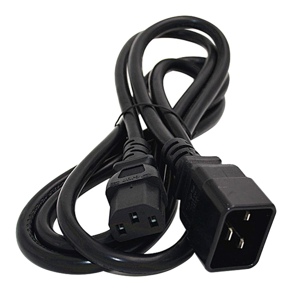 1.8m IEC 320 C13 to C20 AC Power Supply Extension Cord Adapter for PDU UPS