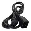 1.8m IEC 320 C13 to C20 AC Power Supply Extension Cord Adapter for PDU UPS