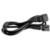 10A IEC 320 C14 to C15 AC Power Extension Cord IEC320 for Computer PDU UPS