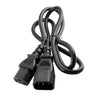 IEC C13 to C14 Power Extension Cable Power Cord For UPS Desktop PC Computer