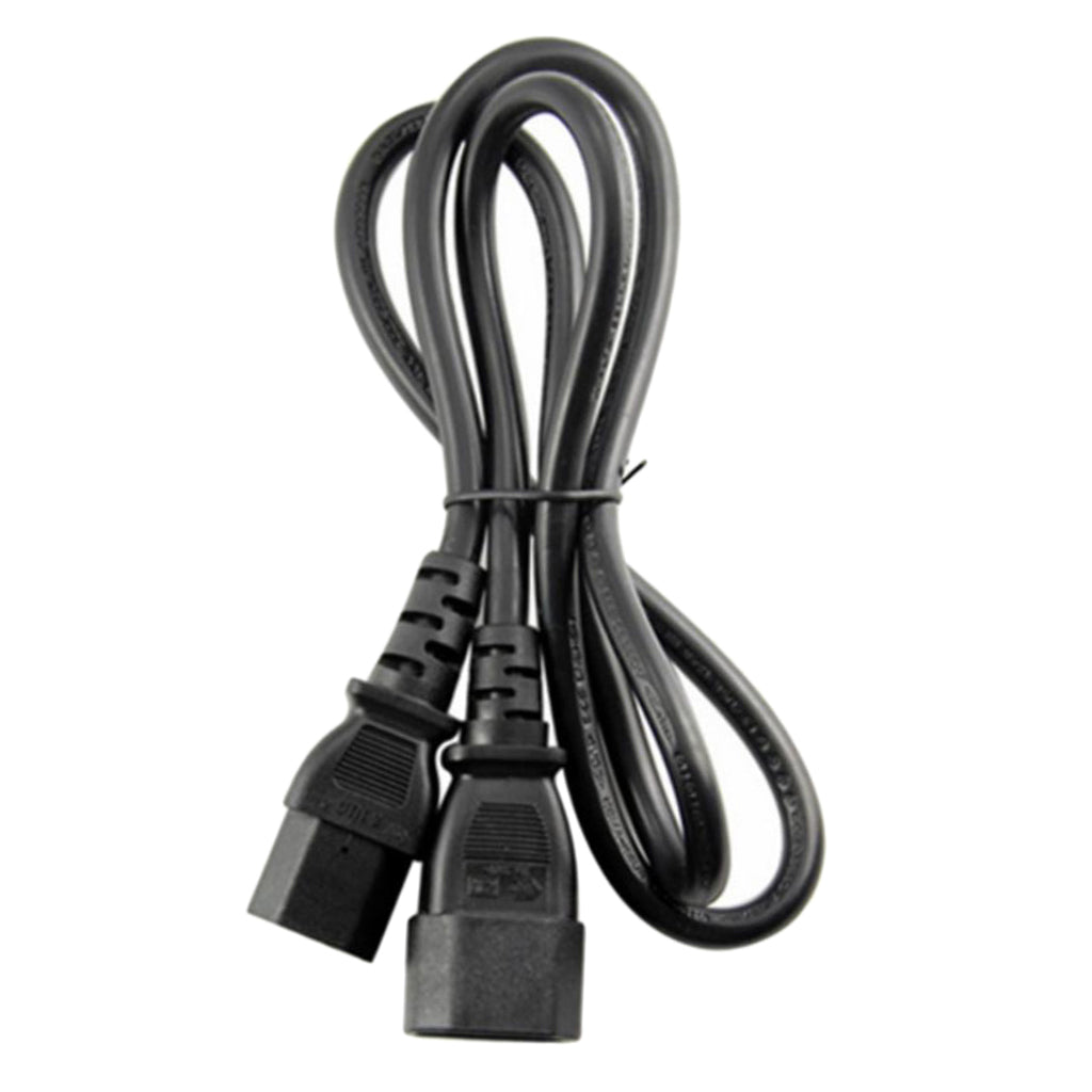 IEC C13 to C14 Power Extension Cable Power Cord For UPS Desktop PC Computer