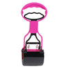 Cat Dog Poop Scooper Poo Shovel Puppy Kitten Waste Pick up Tools Pink