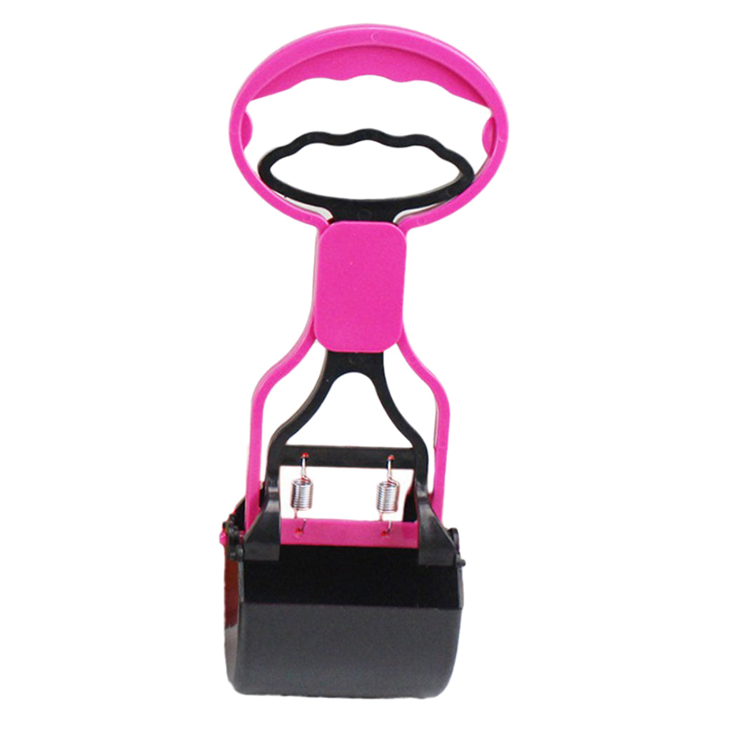 Cat Dog Poop Scooper Poo Shovel Puppy Kitten Waste Pick up Tools Pink