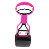 Cat Dog Poop Scooper Poo Shovel Puppy Kitten Waste Pick up Tools Pink