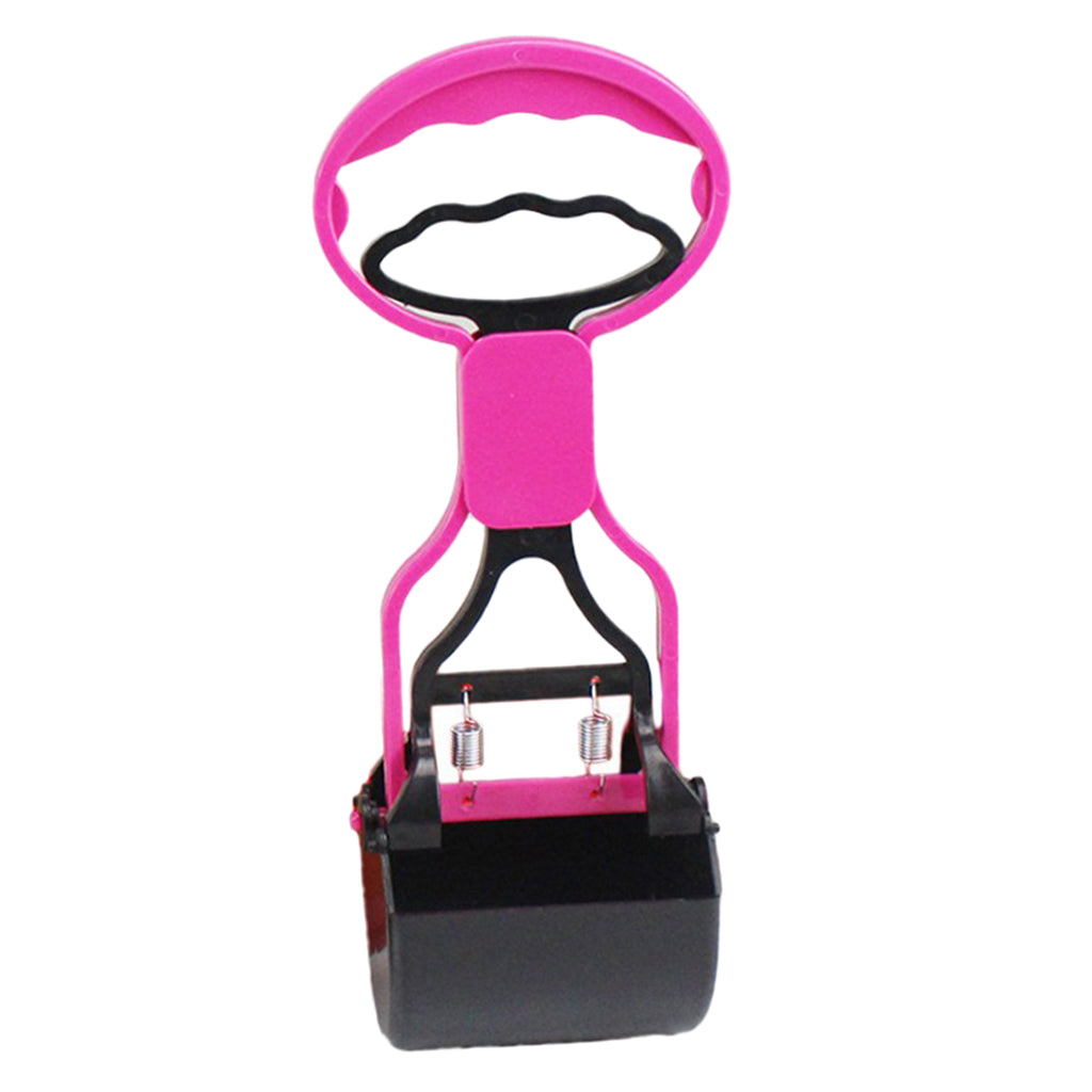 Cat Dog Poop Scooper Poo Shovel Puppy Kitten Waste Pick up Tools Pink