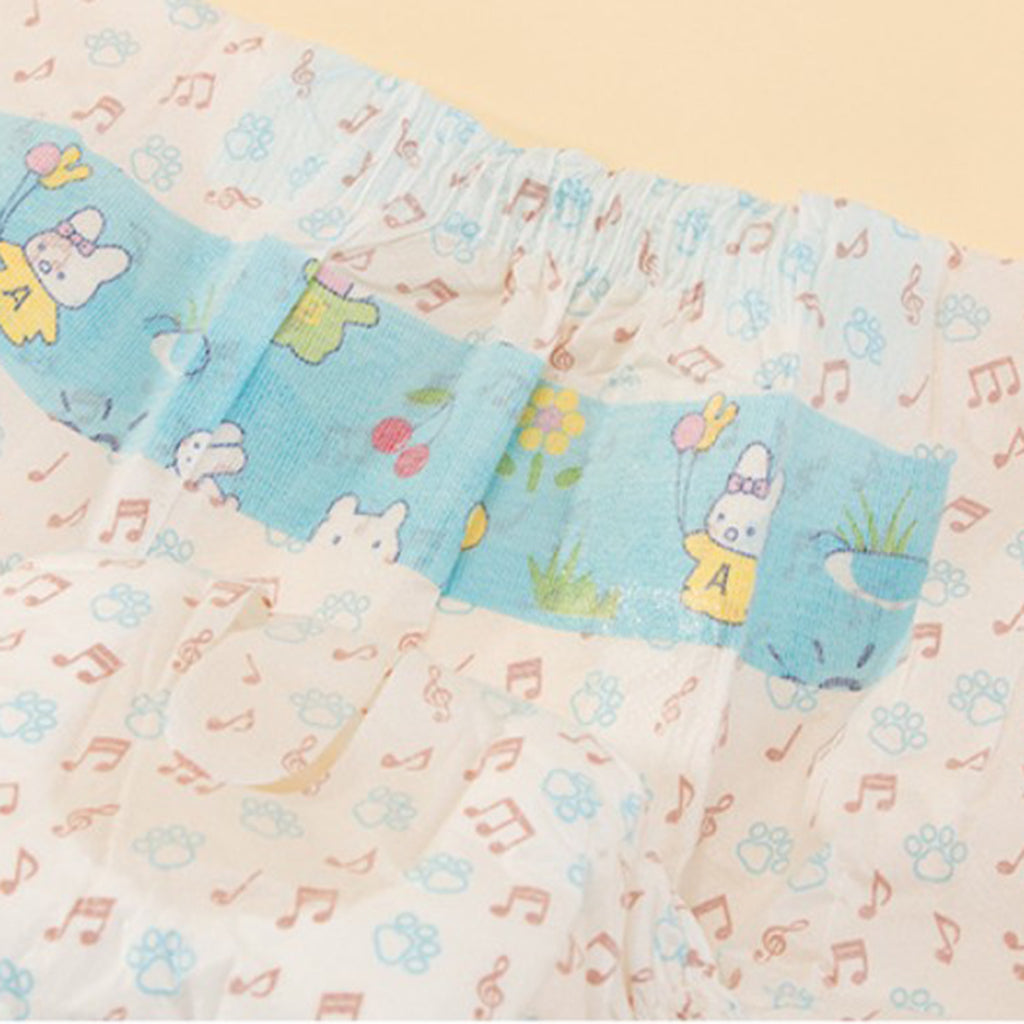 10 Pcs Small Medium Dog Diaper Wraps Nappy Underwear Wetness Indicator XXS