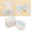 10 Pcs Small Medium Dog Diaper Wraps Nappy Underwear Wetness Indicator XXS