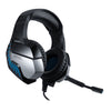 Wired 3.5mm Headphone Universal Gaming Headset Earpiece with Microphone Blue