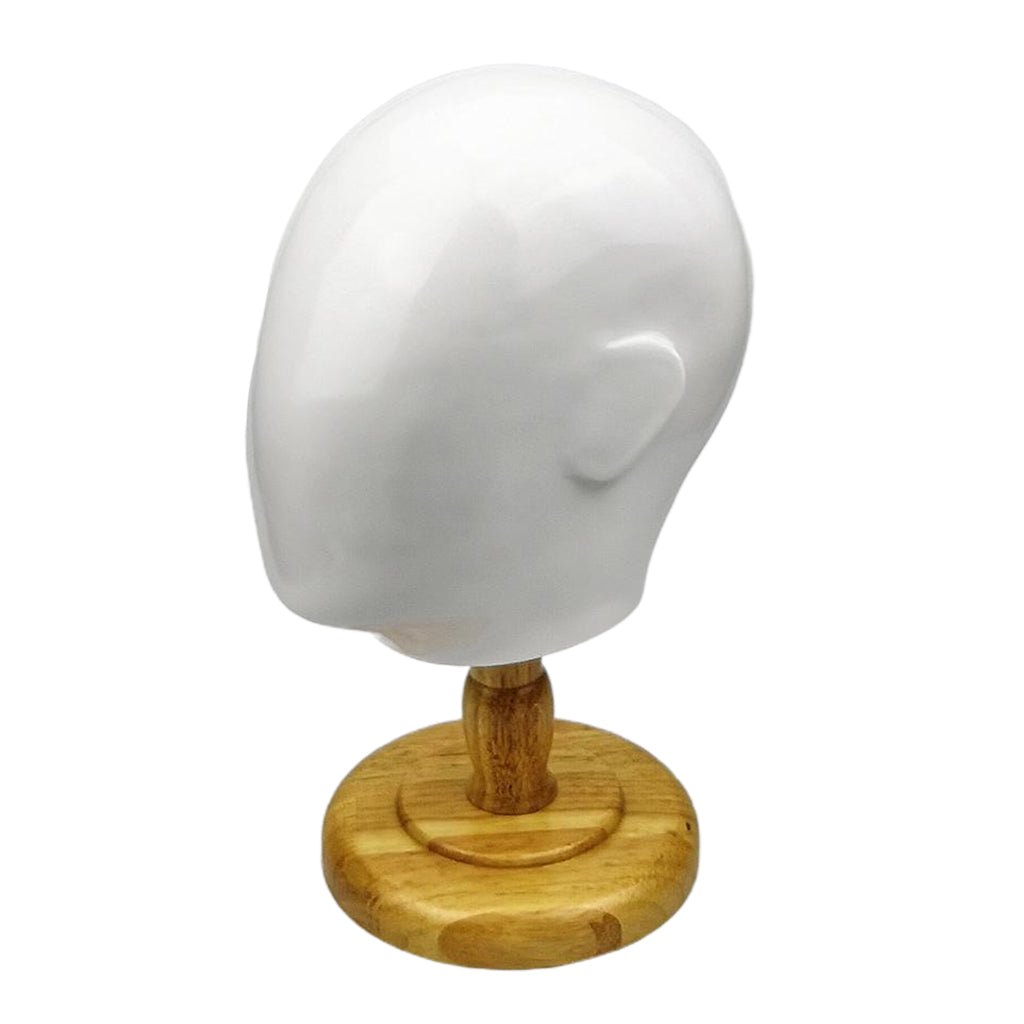 Male Resin Mannequin Head Hat Cap Wig Display Stand Manikin Model 22.6''