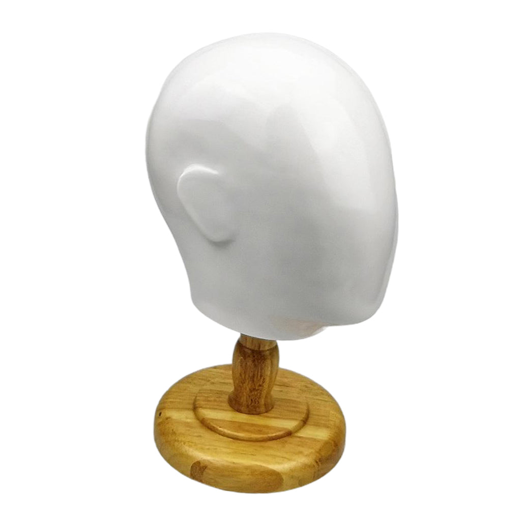 Male Resin Mannequin Head Hat Cap Wig Display Stand Manikin Model 22.6''