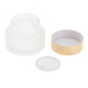 Cosmetic Jar Pot Travel Refillable Makeup Cream Lotion Container 3pcs 50g