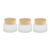 Cosmetic Jar Pot Travel Refillable Makeup Cream Lotion Container 3pcs 50g