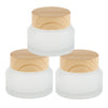 Cosmetic Jar Pot Travel Refillable Makeup Cream Lotion Container 3pcs 50g