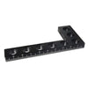 90 Degree Precision Woodworking Positioning Mini Square 100mm Metric_Black