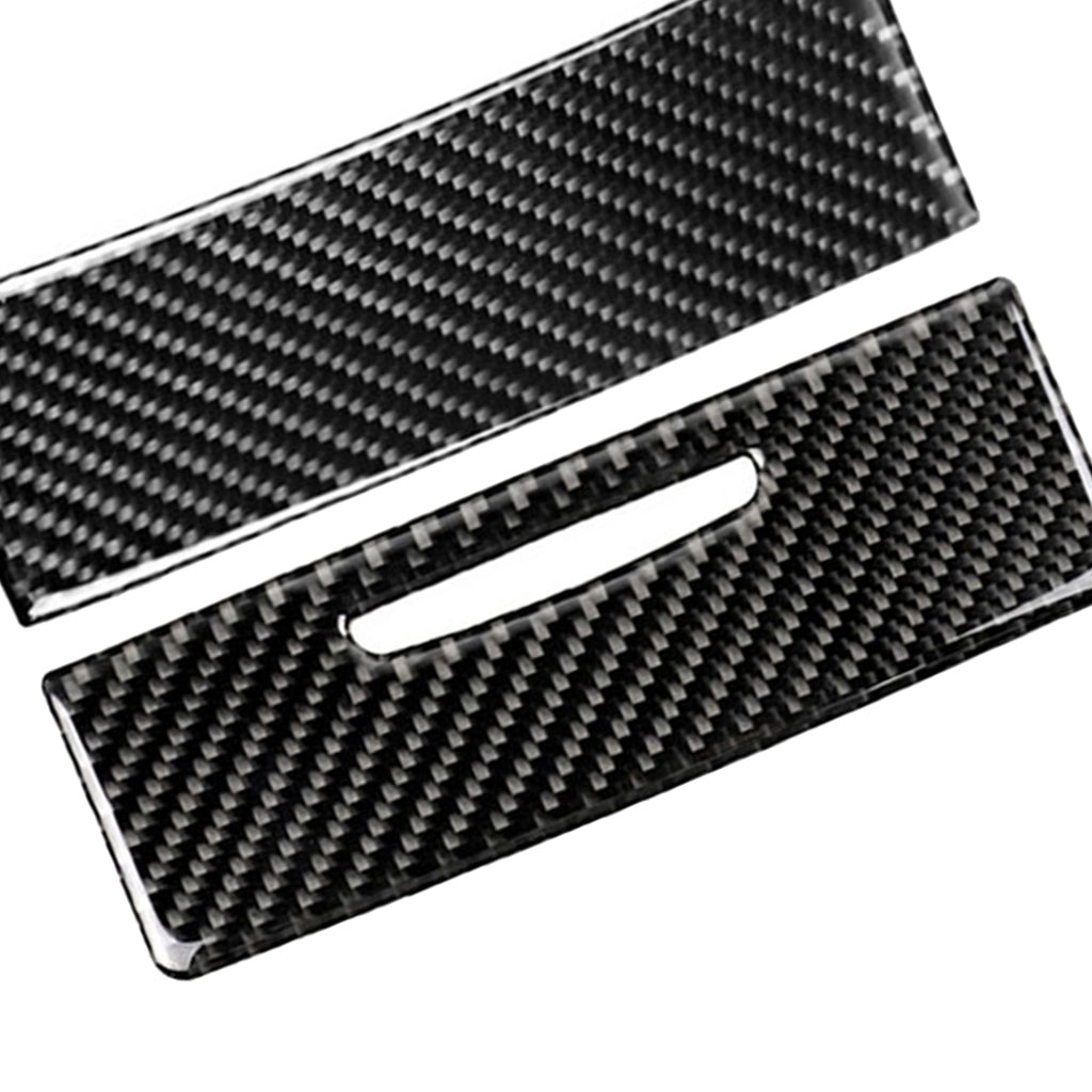 Carbon Fiber Car Interior Air Condition Vent Cover Trim For BMW E90 E92 E93