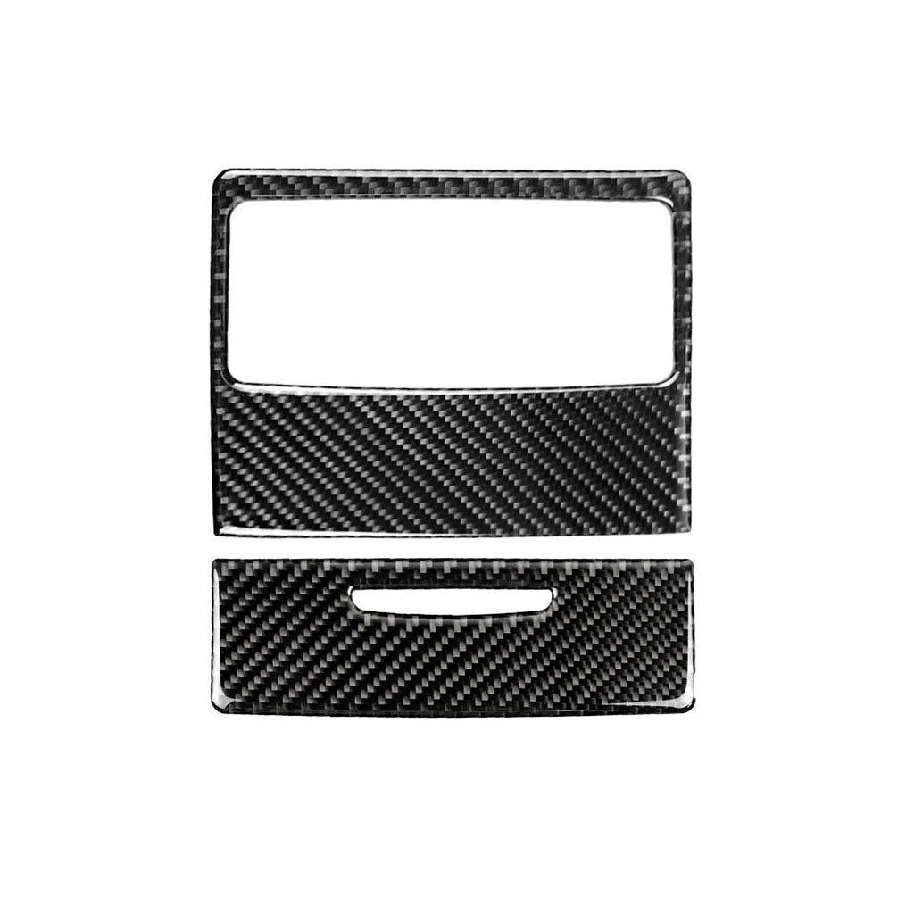 Carbon Fiber Car Interior Air Condition Vent Cover Trim For BMW E90 E92 E93