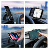 Dashboard Mount Holder in Car Flexible Clip Stand Bracket For 4 to 6'' Phone