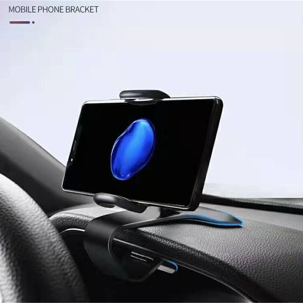 Dashboard Mount Holder in Car Flexible Clip Stand Bracket For 4 to 6'' Phone