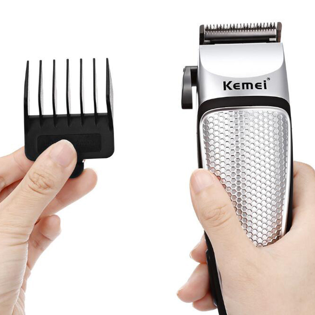 Mens Electric Hair Cutting Clipper Trimmer Shaver Rechargeable Grooming Kit