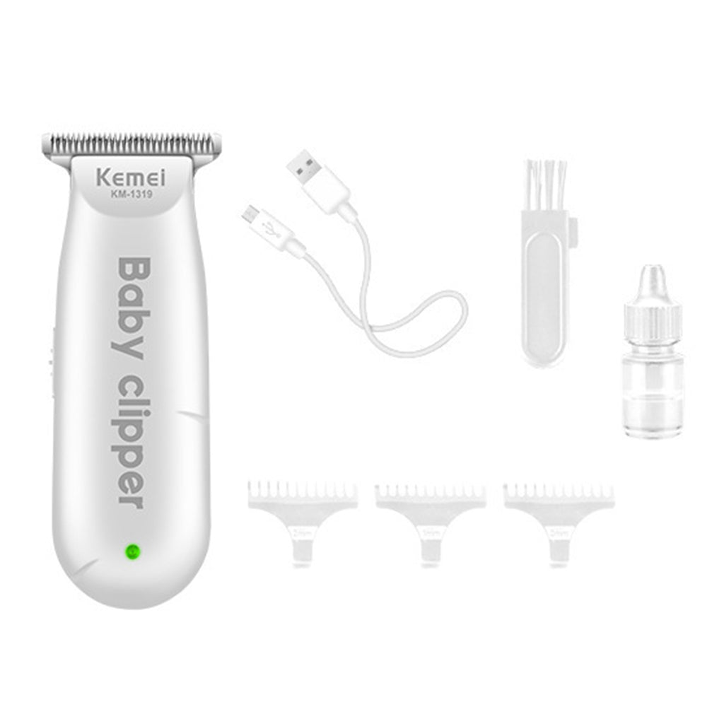 Soundless Baby Hair Clipper Trimmer Men Electric Shaving Razors Rechargeable