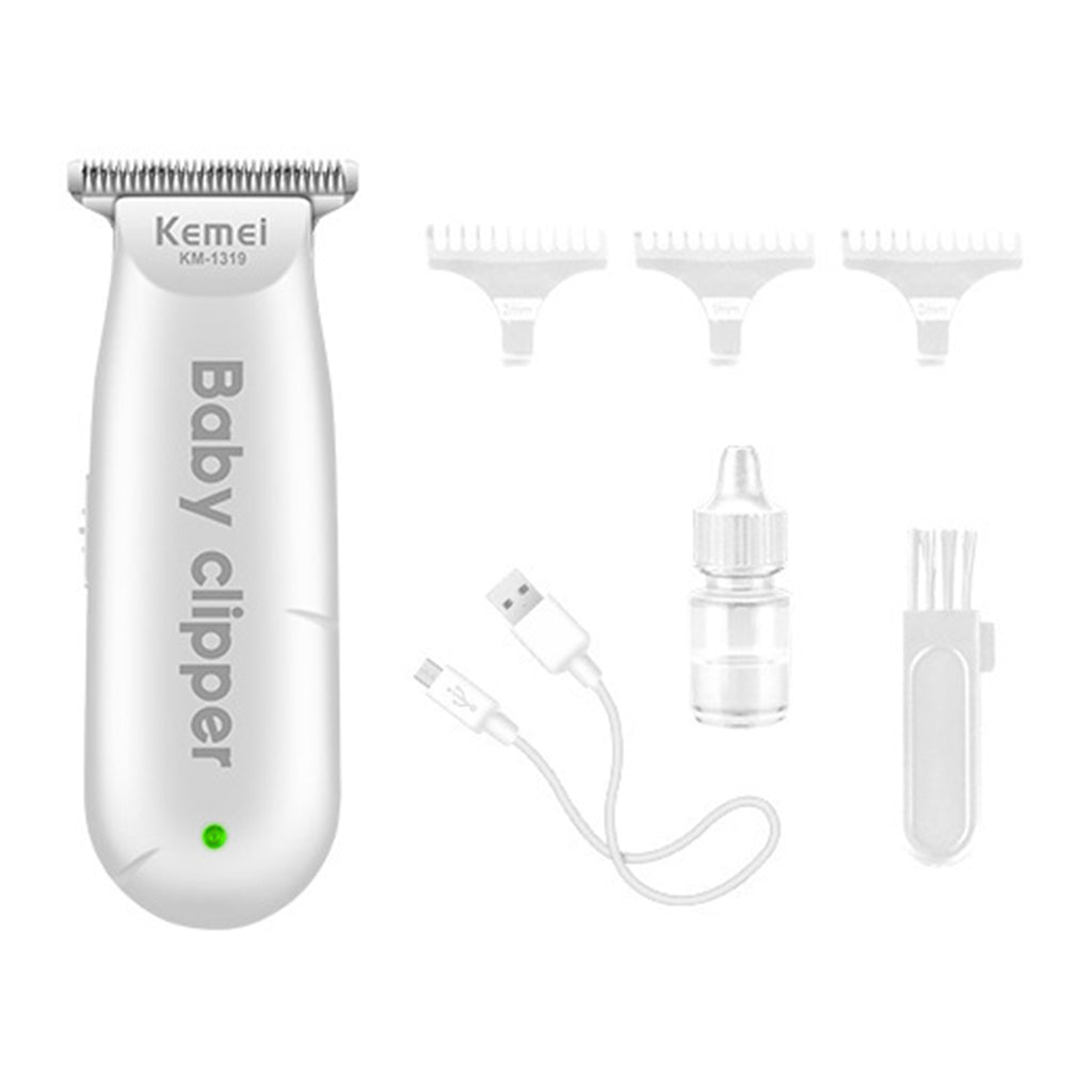 Soundless Baby Hair Clipper Trimmer Men Electric Shaving Razors Rechargeable