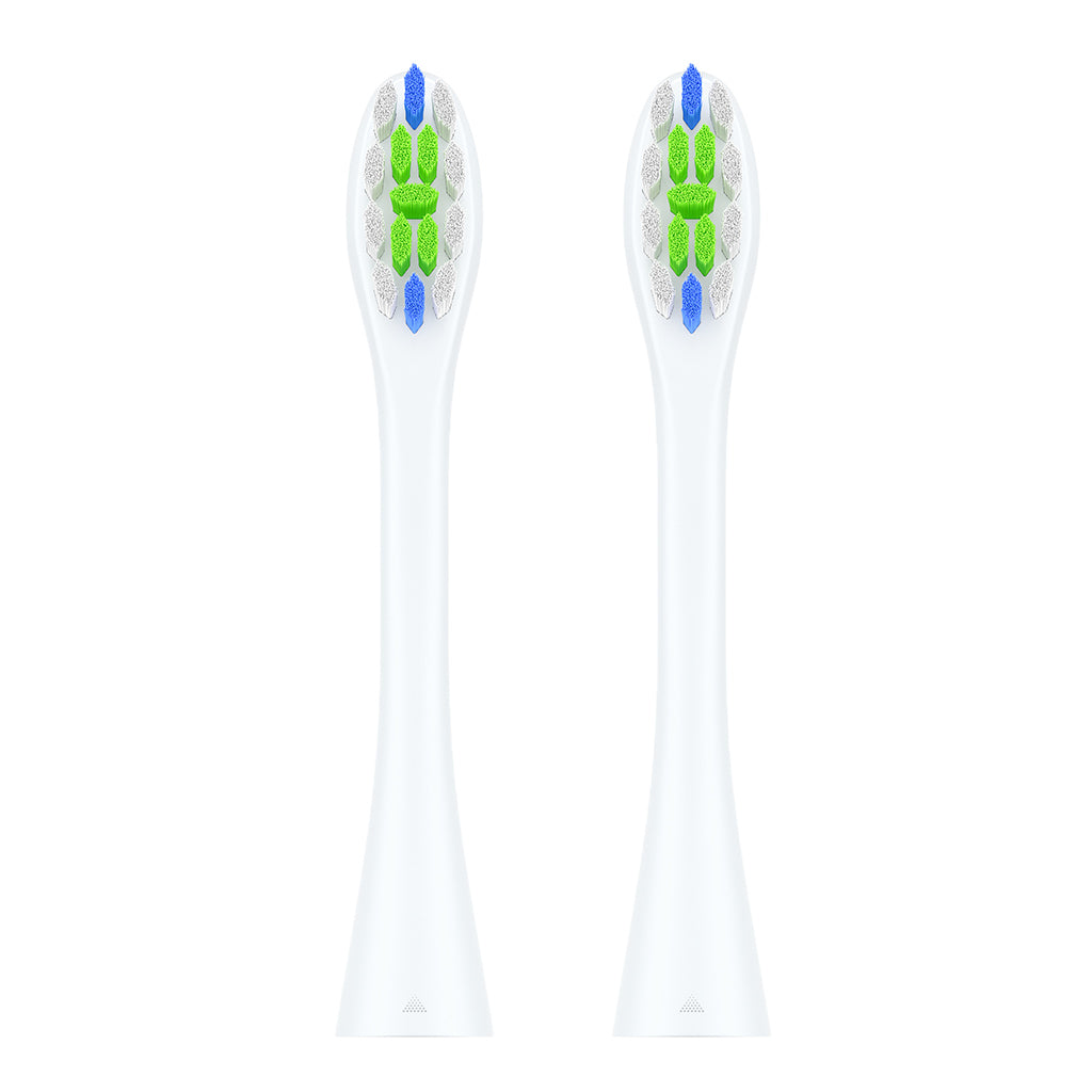 Universal Replacement Brush Heads for Oclean Toothbrushes White_Multi Color