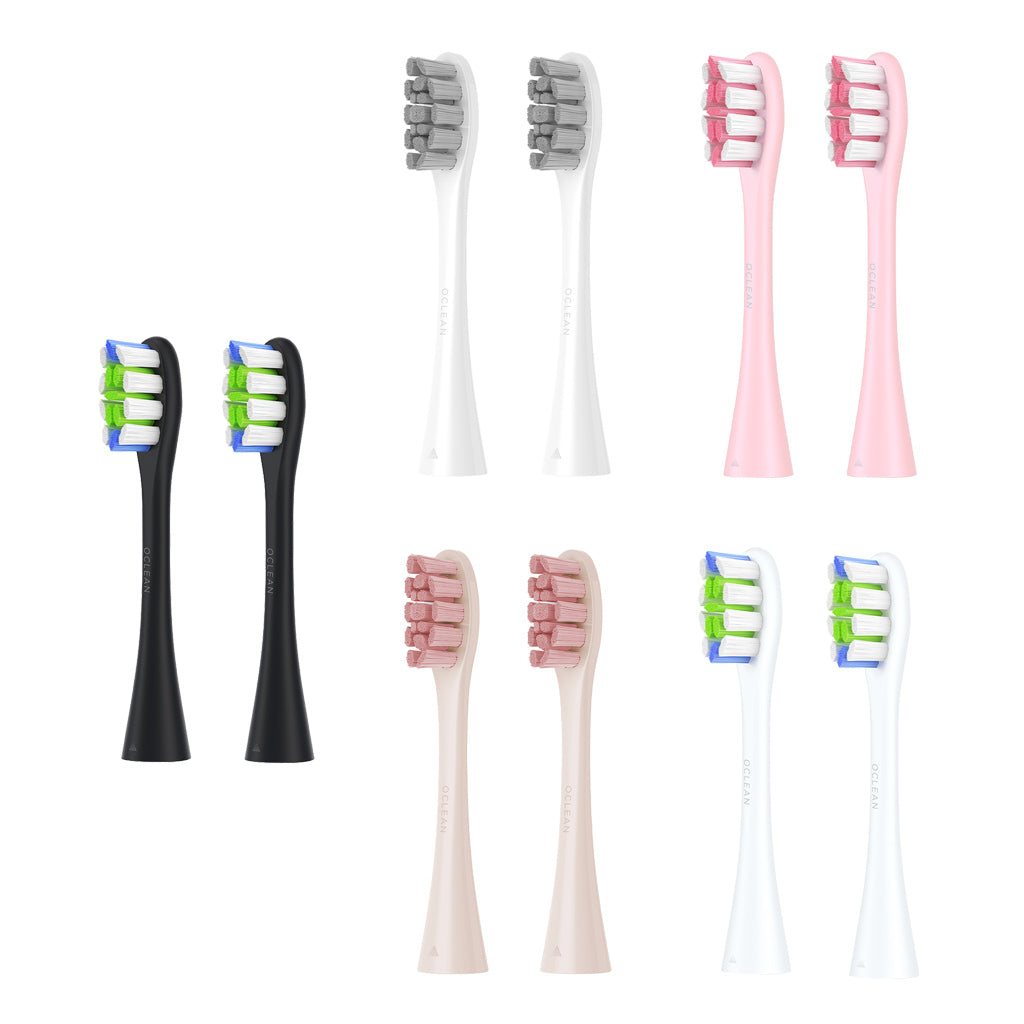 Universal Replacement Brush Heads for Oclean Toothbrushes White