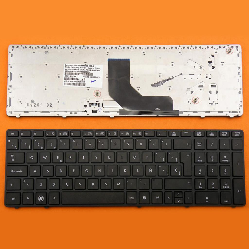 Laptop Spain Keyboard Replacement for HP EliteBook 8560p 8570P 8560B