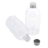 5pcs 500ml empty clear plastic bottles for lotion cream shampoo cosmetic