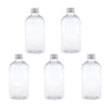 5pcs 500ml empty clear plastic bottles for lotion cream shampoo cosmetic