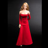 1/6 Evening Gown Women Clothes for 12'' Action Figure Accessories Red