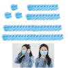 60 Pcs 4 Layer Disposable Face Masks Cover Anti Dust Haze Smog Protection