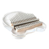 17 Keys Kalimba Board Clear Acrylic transparent thumb piano with case