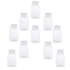 10pcs Empty Refillable Cosmetic Container Liquid Plastic Bottle Vial 100ml