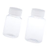 10pcs Empty Refillable Cosmetic Container Liquid Plastic Bottle Vial 100ml