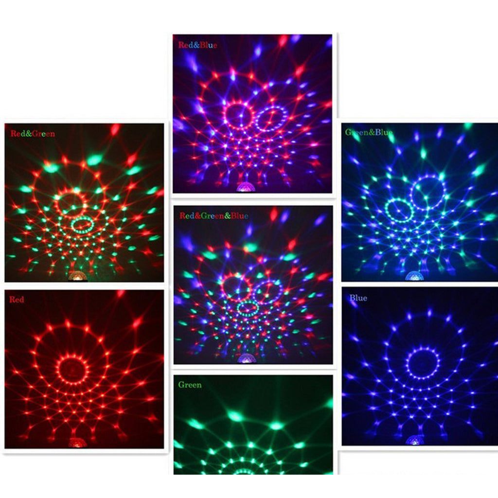 USB LED RGB Disco Stage Light Party Club DJ KTV Christmas Magic Ball Lamp